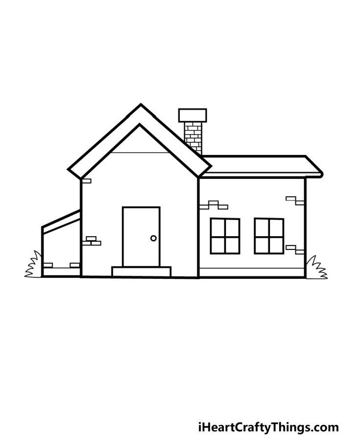 Dream House Drawing Step by Step Guide