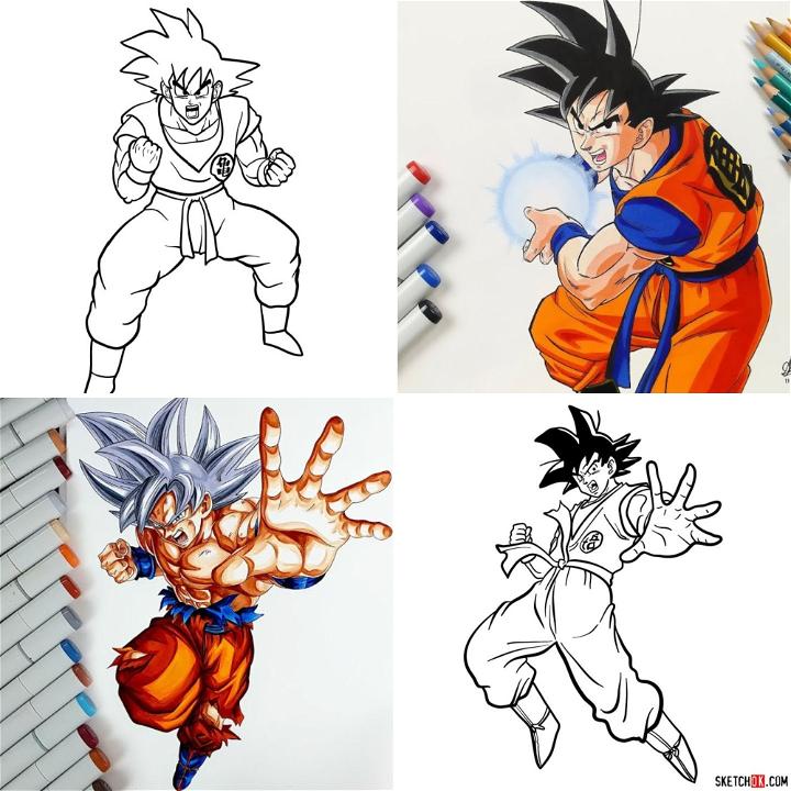 Drawing MORO vs GOKU | Goku get's killed ? | Dragon Ball Super 2 | Speed  Drawing of Moro vs Goku From Dragon Ball Super 2 Manga Watch Full Video On  My