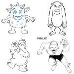25 Easy Monster Drawing Ideas - How to Draw a Monster