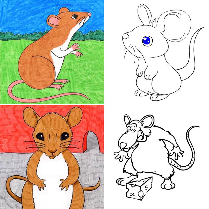 Lion And Rat Drawing Cartoon Vector Royalty Free SVG, Cliparts, Vectors,  and Stock Illustration. Image 54417143.