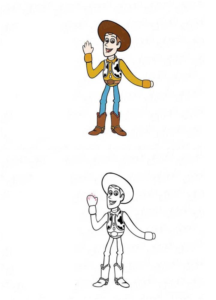 Easy Way to Draw Cowboy
