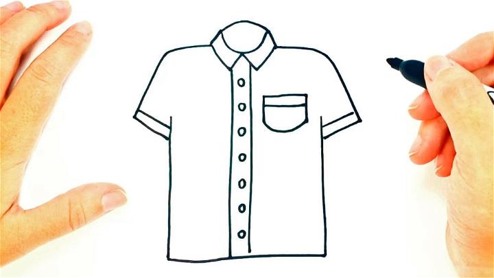 Easy Way to Draw Shirt