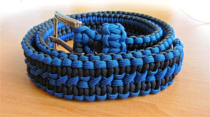 Easy to Make Paracord Belt