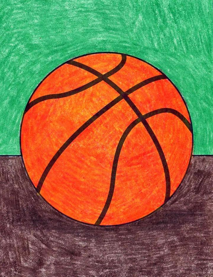 How Do You Draw a Basketball