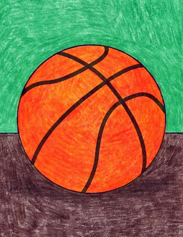 25 Easy Basketball Drawing Ideas How to Draw a Basketball