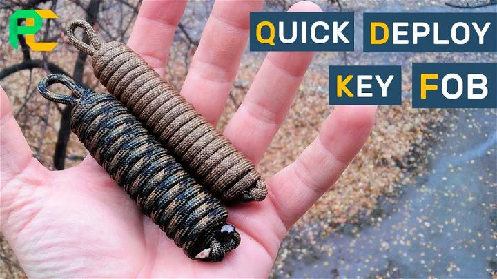 How To Make Deploy Paracord Key Fob