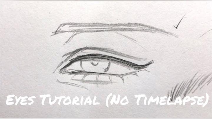 How to Draw Anime Boy Eyes