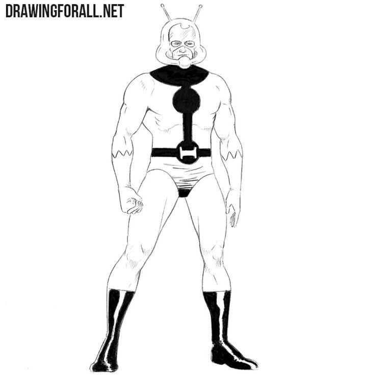 How to Draw Ant Man