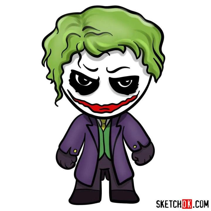 How To Draw Cartoon Joker Art For Kids Hub vlr.eng.br