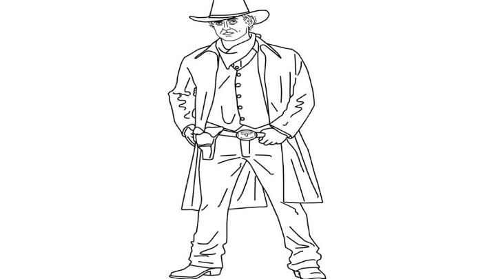 How to Draw Cowboy Easily