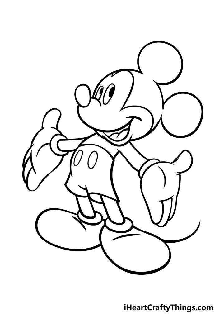 How to Draw Mickey