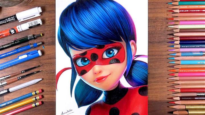 How to Draw Miraculous Ladybug