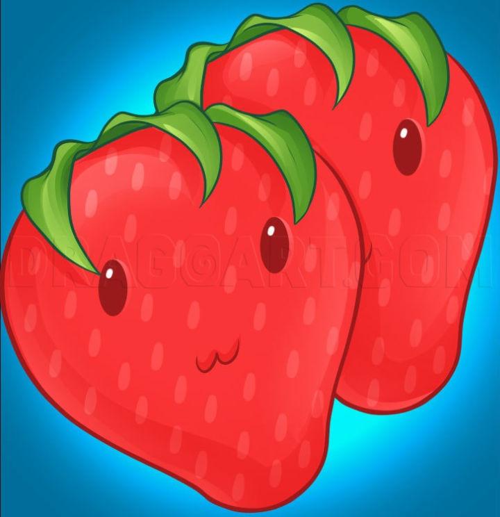 How to Draw Strawberries