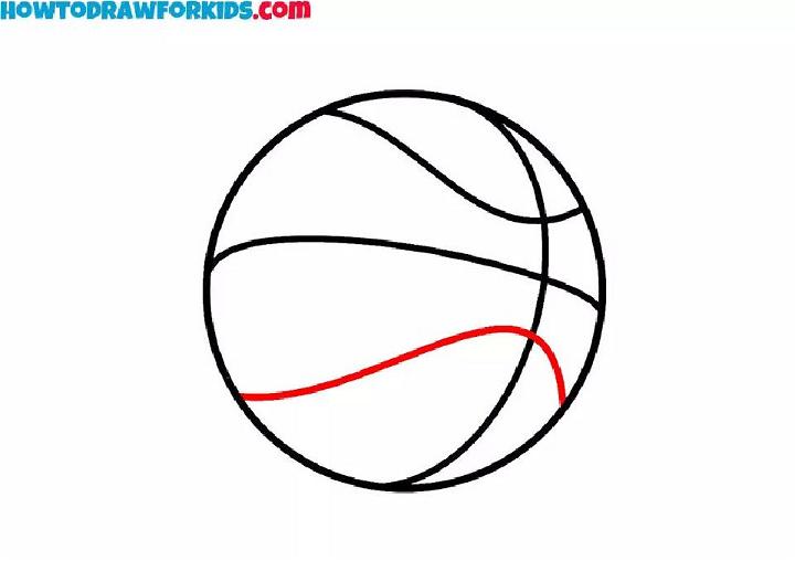 How to Draw a Basketball for Kids