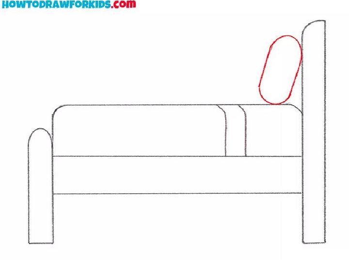 How to Draw a Bed for Kids