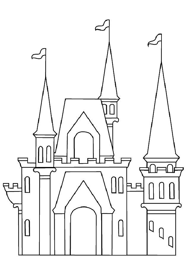 How to Draw a Castle for Kids