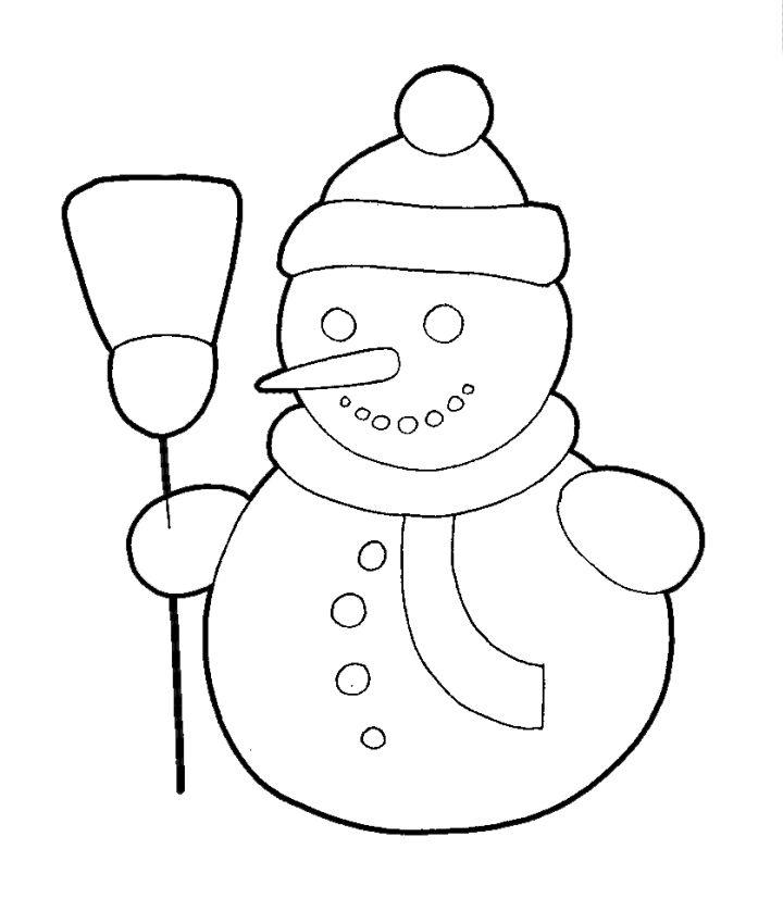 How to Draw a Cool Snowman