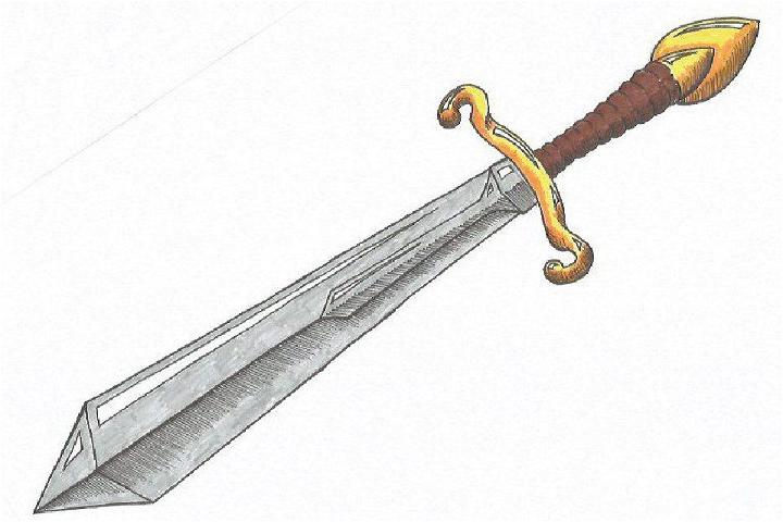 How to Draw a Cool Sword