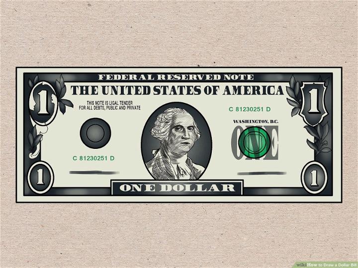 How to Draw a Dollar Bill