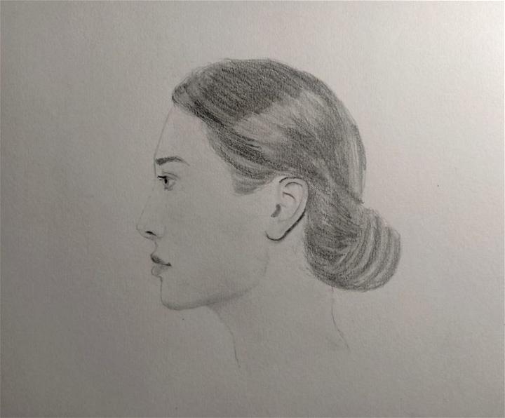 20 Side Profile Drawing Ideas - How To Draw A Side Profile