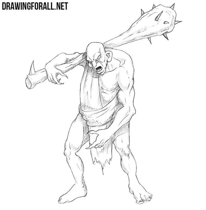 25 Easy Monster Drawing Ideas - How to Draw a Monster