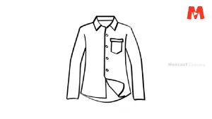 25 Easy Shirt Drawing Ideas - How to Draw a Shirt