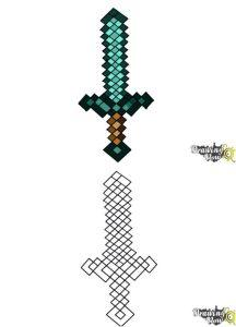 25 Easy Sword Drawing Ideas - How to Draw a Sword - Blitsy