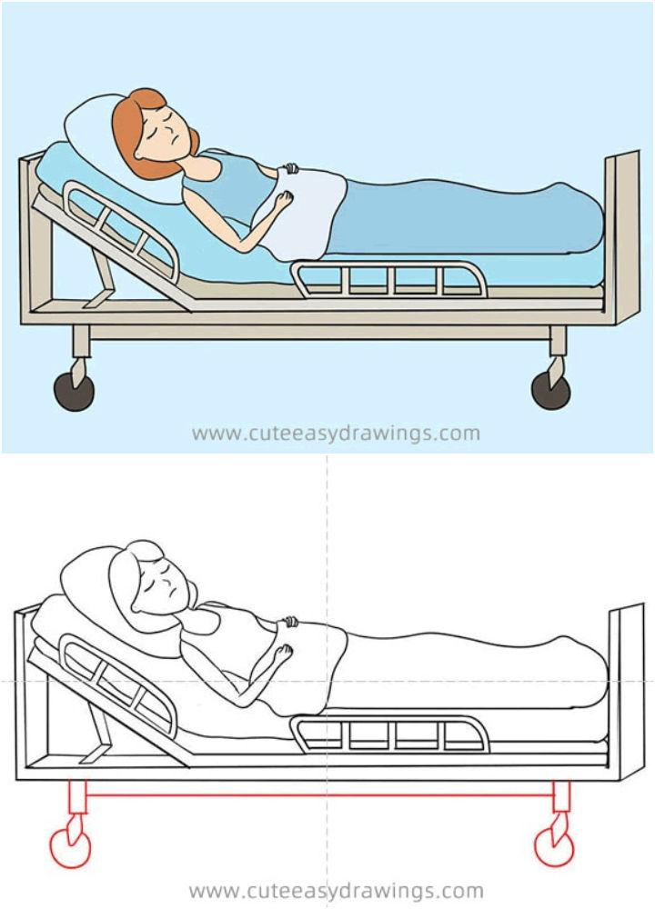 25 Easy Bed Drawing Ideas How to Draw a Bed