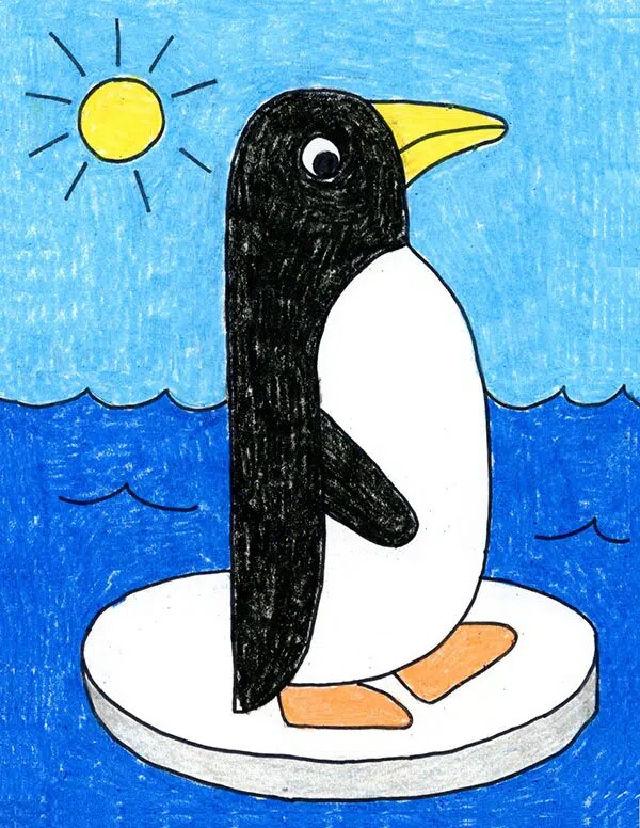 How to Draw a Penguin