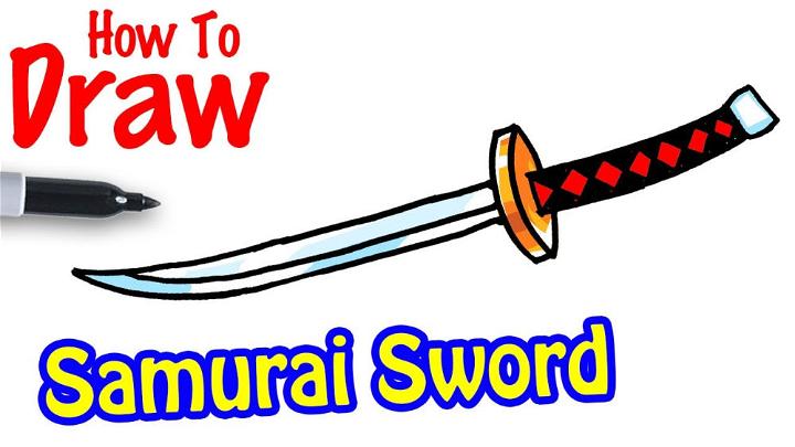 How to Draw a Samurai Sword