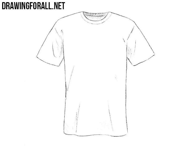 How to Draw a T shirt