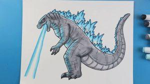 25 Easy Godzilla Drawing Ideas - How to Draw Godzilla