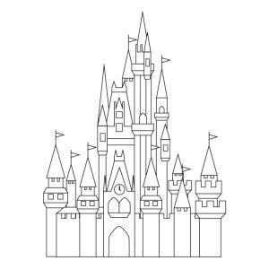 25 Easy Castle Drawing Ideas - How To Draw A Castle