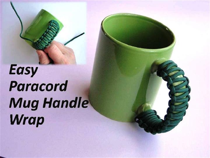 How to Make a Paracord Mug Handle Wrap