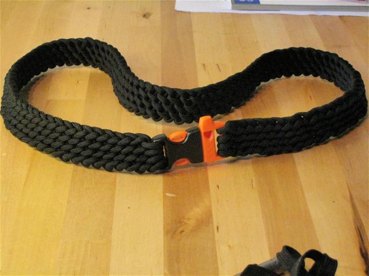 How to Make a Paracord Rescue Belt