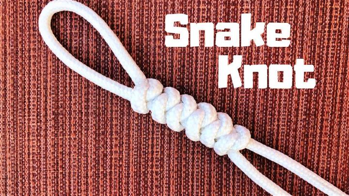 How to Tie The Snake Knot