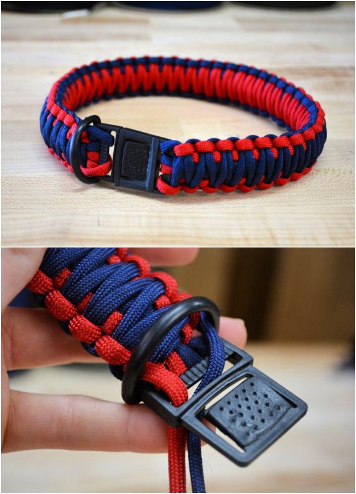 25 DIY Paracord Dog Collar Patterns (Step by Step) Blitsy