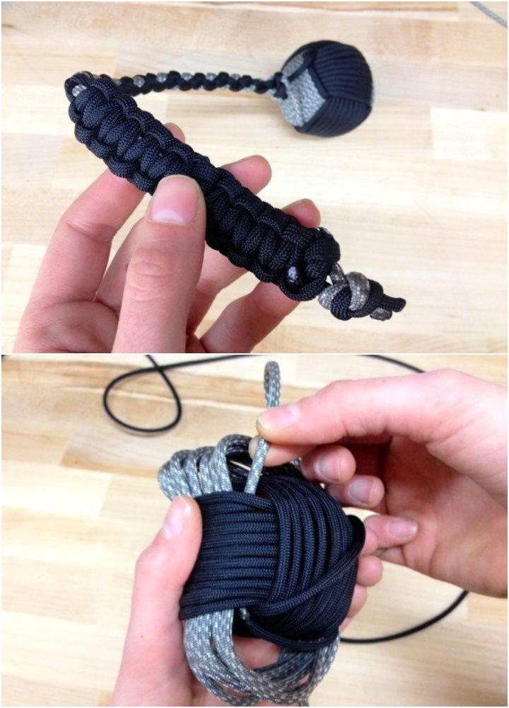 Paracord Monkey Fist Weapon Instructions