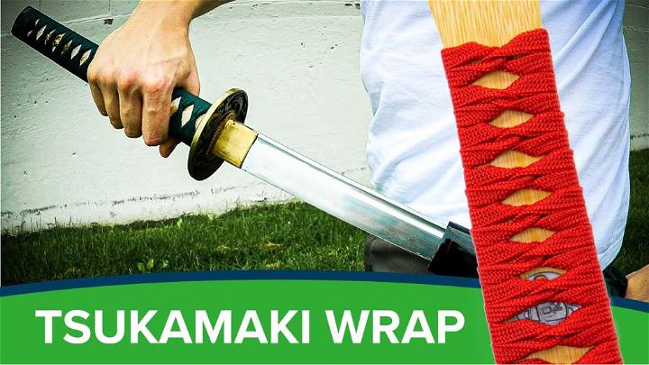 Samurai Sword Wrap with Paracord