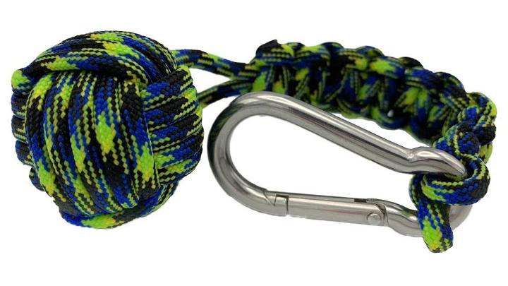 Self Defense Paracord Monkey Fist Key Fob