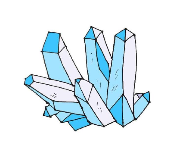 Simple Crystal Drawing