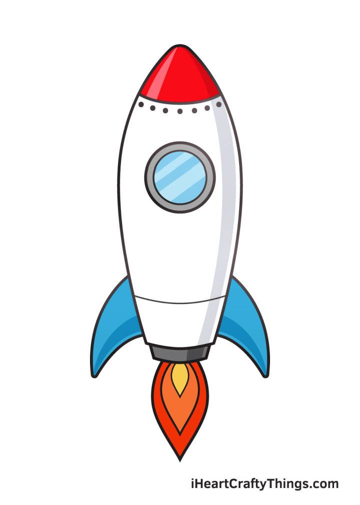 20 Easy Rocket Drawing Ideas  How to Draw a Rocket