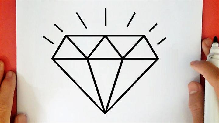 Simple Way to Draw a Diamond