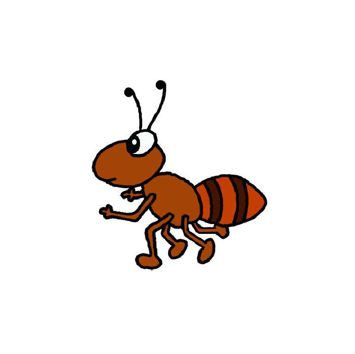 Small Ant Drawing for Beginners