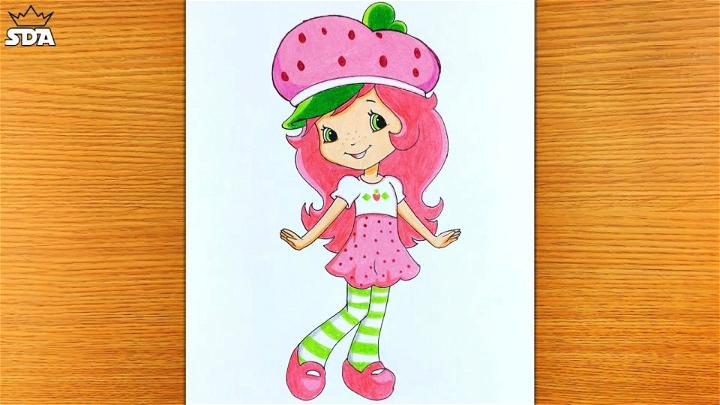 Strawberry Shortcake Drawing