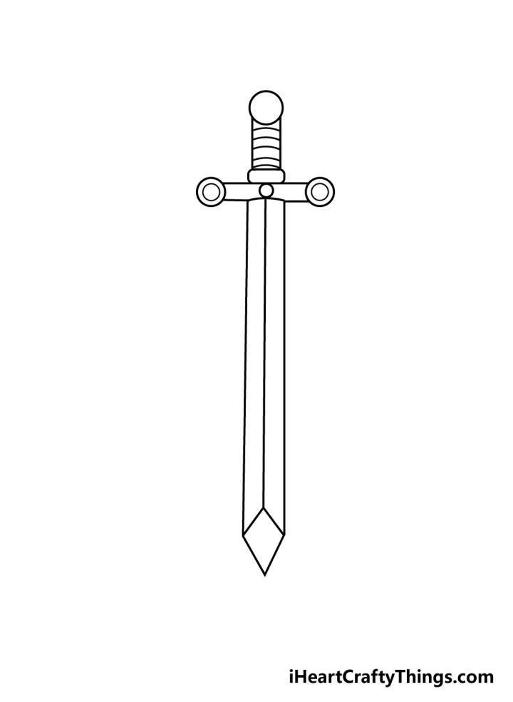 Sword Drawing in Just 7 Easy Steps