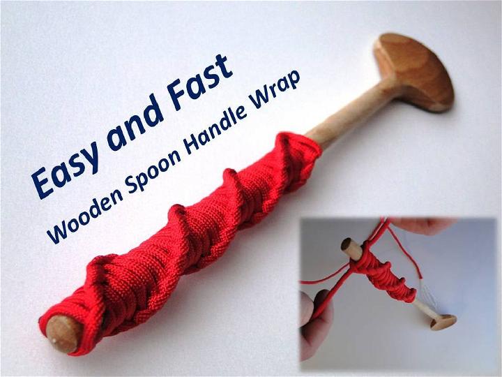 Wooden House Spoon Handle Wrap
