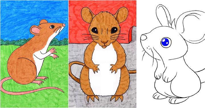 Cute Rat Drawing - Rat - Sticker | TeePublic