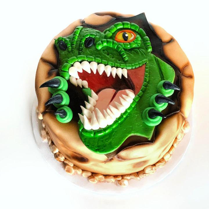 Amazing Dino Cake Design