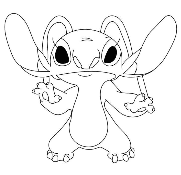 Angel from Lilo and Stitch Coloring Pages